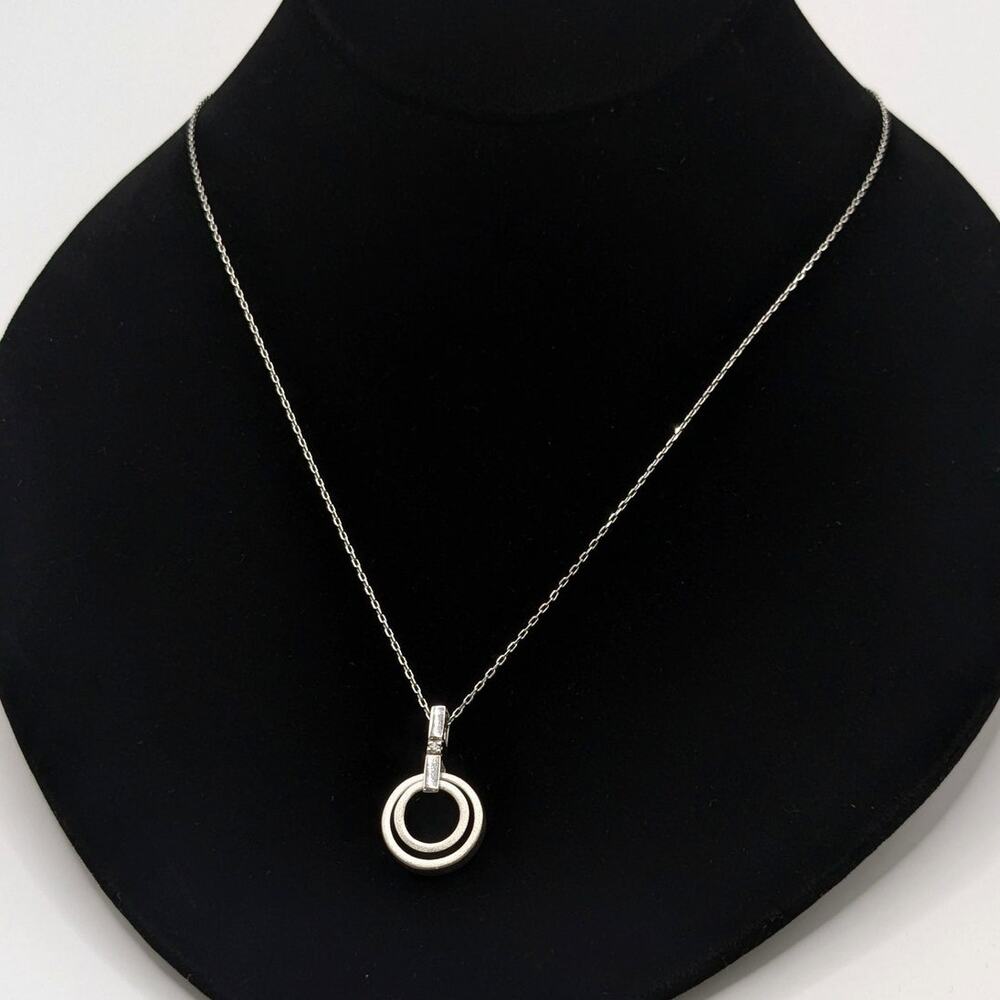 Hot Diamonds Sterling Silver 925 Real Diamond Accent Pendant Necklace HD/C